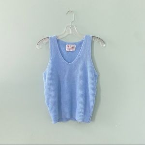 Baby Blue Sweater Vest